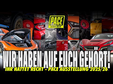 JP Performance - Wir haben auf euch gehört! Ihr hattet Recht! - PACE Ausstellung 2025/26.