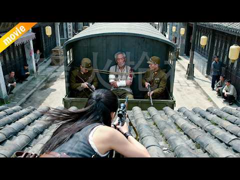Life-and-death race! At the moment of execution, female agent snipes the colonel from 1 km away!