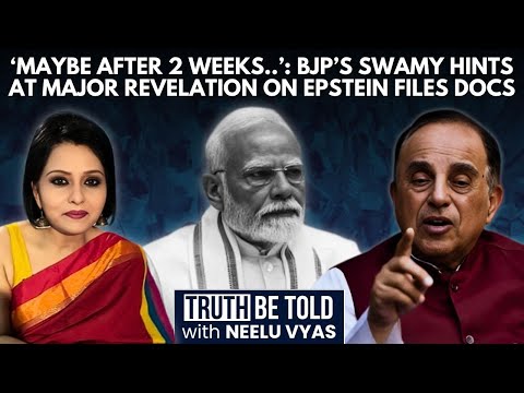 BJP's Subramanian Swamy: 'Trying To Get Epstein Files Docs, May Make A Revelation After Two Weeks'