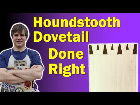 Master the Houndstooth Dovetail Joint