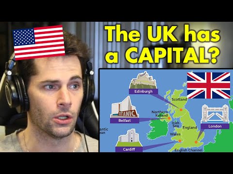 American Reacts to 101 Facts About the UK | Part 1