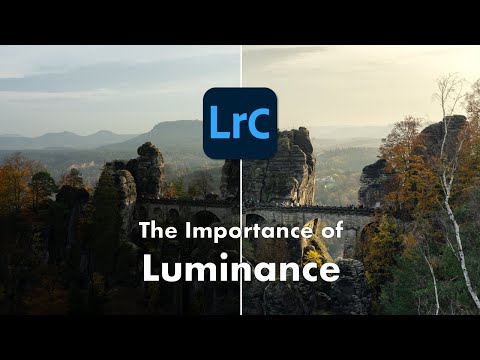 Fixing the luminance and contrast of images in Lightroom Classic