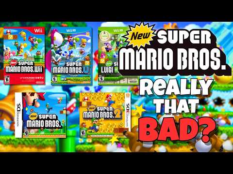 Are The New Super Mario Bros Games REALLY That Bad?