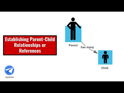 Establishing Parent-Child Relationships or References in AppSheet