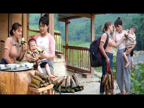 The single mother worked far away, and the boy was heartbroken when he had to leave his mother