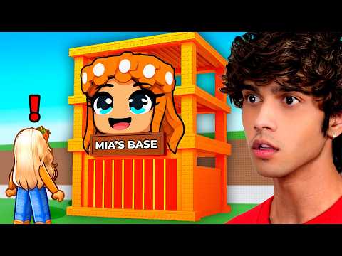 Giving My Crush HER OWN BASE in Steal a Brainrot…