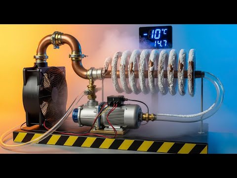 DIY Mini Air Conditioner with a Mini Cooler  Fan– Works Like Magic!