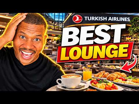 I Found the Most INSANE Airport Loungeβ¦ Turkish Airlines πΉπ· | 6 Continents Challenge