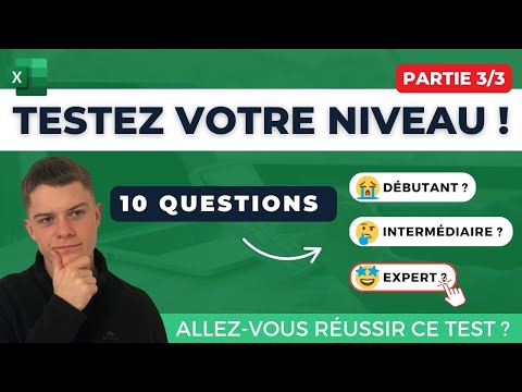 What is YOUR EXCEL level? Expert [3/3] - Test with answers like TOSA, ENI, etc.