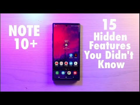 Galaxy Note 10 Plus : 15 Hidden Features You Didn't Know