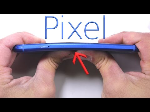 Google Pixel - Scratch test, BEND test, Burn test - Durability video
