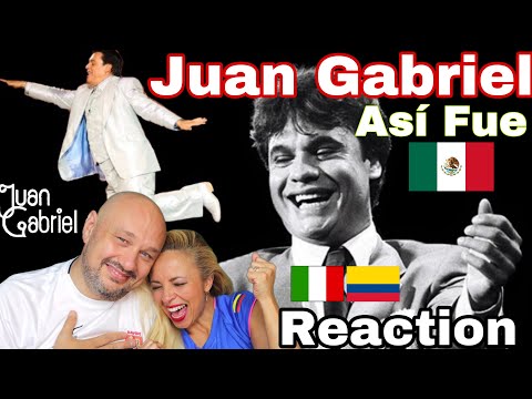 Juan Gabriel 🇲🇽 Asi Fue Reaction ♬Reaction and Analysis 🇮🇹Italian And Colombian🇨🇴