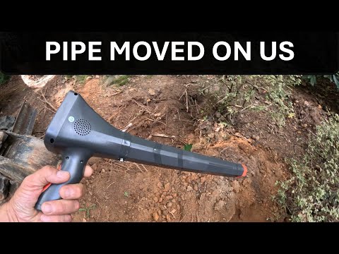Pipe was not where HO said it was! - Sanyipace sewer inspection camera + locating meter
