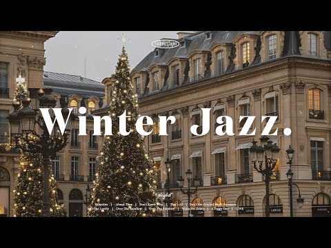 [Playlist] Smooth & Relaxing ver. Winter Jazz☃️Winter Jazz Music❄️Instrumental Background Music