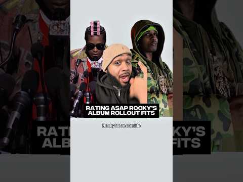 Ranking ASAP Rocky's album rollout fits #complexnews