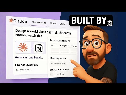 Claude Just Built My Client Dashboard in Notion Almost Perfectly