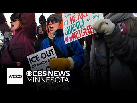 Live Coverage: March in downtown Minneapolis protests ICE as part of nationwide day of action