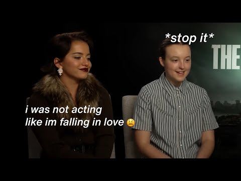 Bella Ramsey and Isabela Merced flirting for 5 minutes straight