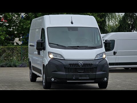 NEW 2024 Facelift Peugeot Boxer L3H2 2.2 BlueHDi 140 Kaolin White