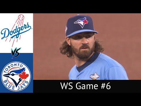 Dodgers VS Blue Jays Condensed World Series Game 6 10/31/25