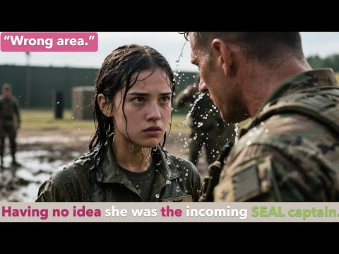 “Wrong area.” The soldier threw water on the rookie—having no idea she was the incoming SEAL captain