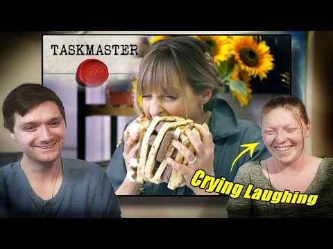 Americans Watch Taskmaster For The First Time! - Most Iconic Moments