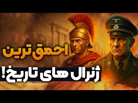پنج ژنرال احمق که ارتش خود را به نابودی کشوندن!