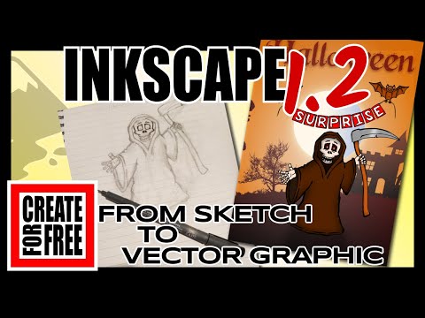 Drawing to Vector - Inkscape