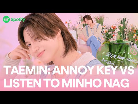 TAEMIN decides: Annoy KEY VS Listen to MINHO nagㅣINTERVIEW IN BLOOM (Full)