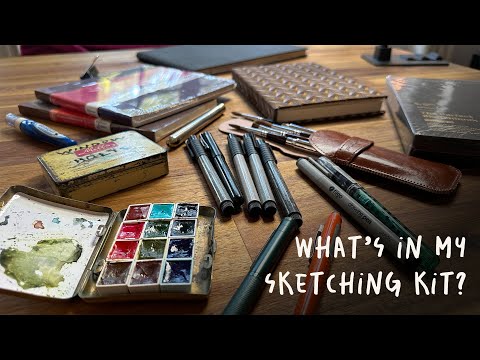 What's in my Urban Sketching Kit?