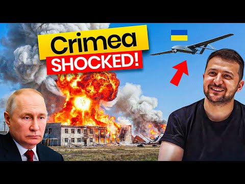 75-Second Strike: Ukraine Destroys Russia’s $250M Crimea Drone Hub With Just $70K #UkraineRussiaWar