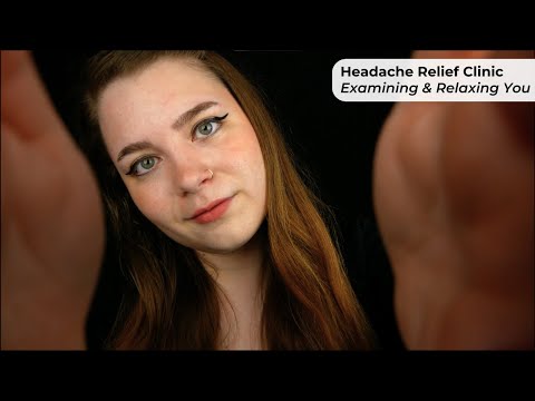 Headache Relief Clinic (Palpation, Head Percussion, Massage, Manual Relaxation) π ASMR Roleplay