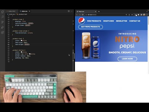 ASMR Programming - Pepsi Home Page - No Talking