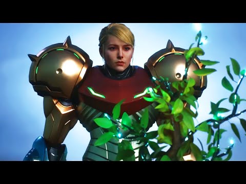 METROID PRIME 4 Secret Sylux Amiibo Cutscene + 100% ENDING