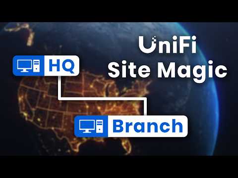 How to Share File Server between two office locations with Ubiquiti UniFi Site Magic