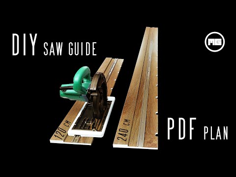 Homemade Circular Saw Guide || DIY Circular Saw Guide