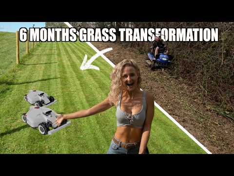 We Tried 2 GARDEN Robot Mowers On FIELDS - And Can't BELIVE The Results
