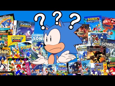 I ranked EVERY Sonic game... WITHOUT playing them
