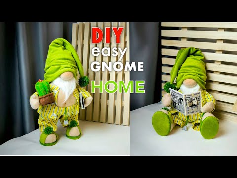 Cute Home Gnome – Step-by-Step Tutorial