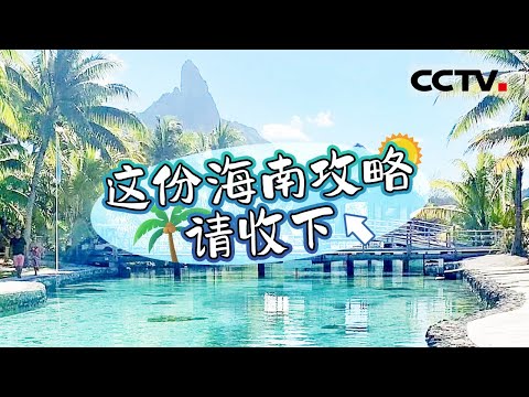 清补凉 海南粉 自驾如何玩转海南岛？这几条旅游路线总有一款适合你【CCTV纪录】