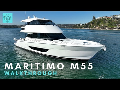 2023 Maritimo M55 Walkthrough