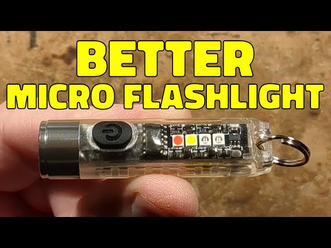 Better USB chargeable keychain flashlight