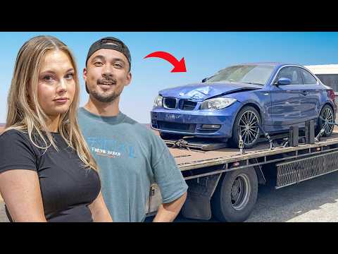 I BOUGHT A WRECKED SPORTS CAR FOR MY GIRLFRIEND