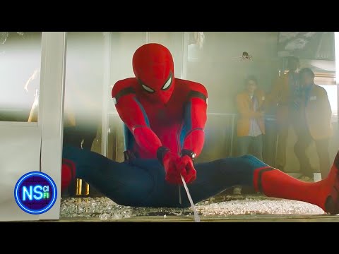 Peter Saves His Classmates at the Washington Monument | Spider-Man: Homecoming | Now Sci-Fi