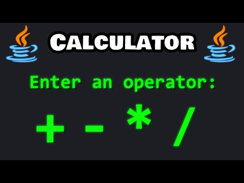 Let's code a simple calculator with Java! 🖩