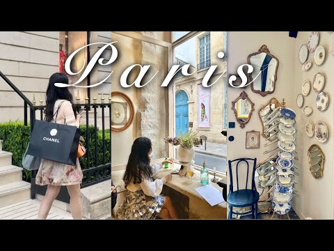 Paris: Chanel Sale, Buccellati, Shop/Unbox, Vintage & Antique Finds, Trendy Café