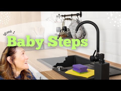 Week 1 of the FlyLady Baby Steps:  Let's Do This Together!
