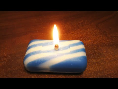 How to Beat Darkness with Soap / Soap Candle / Simple Technique