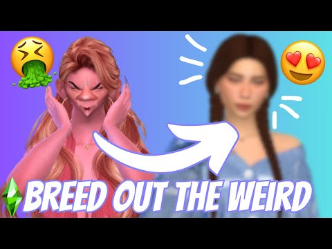 Breed Out The Weird Challenge 😳 (Hardest Yet???) || The Sims 4