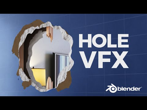 Hole In Wall - Blender VFX Tutorial (FULL)